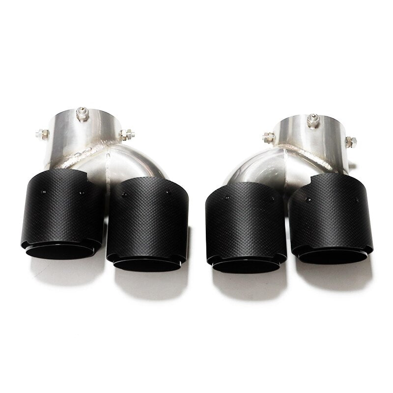 98mm Exhaust Tips for BMW G20 G22 G42 M40i – Carbonheld